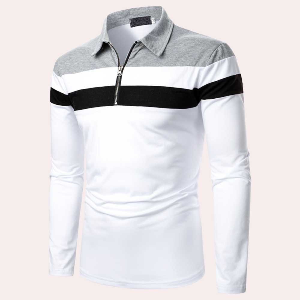 Sindre - Comfortable men's shirt with long sleeves for summer