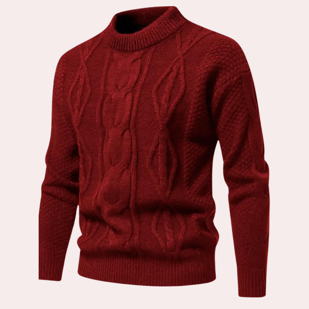 Torkel - Light Knitted Men's Jumper for Summer