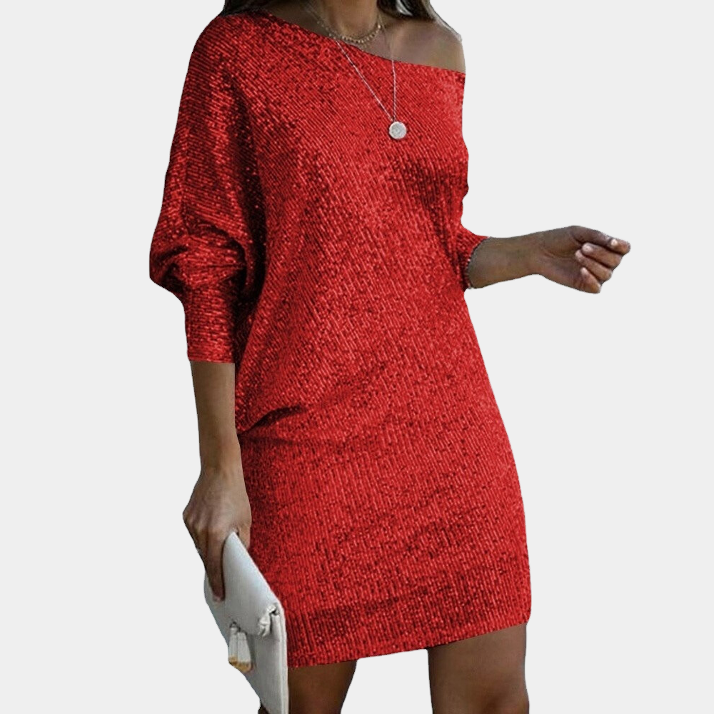 Anastasie - Elegant Off-Shoulder Summer Dress for Women