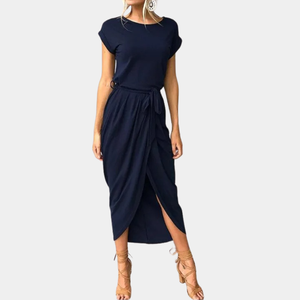 Augustine - Lightweight summer dress for women with short sleeves