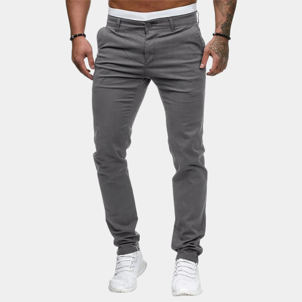 William - Casual men's trousers for summer