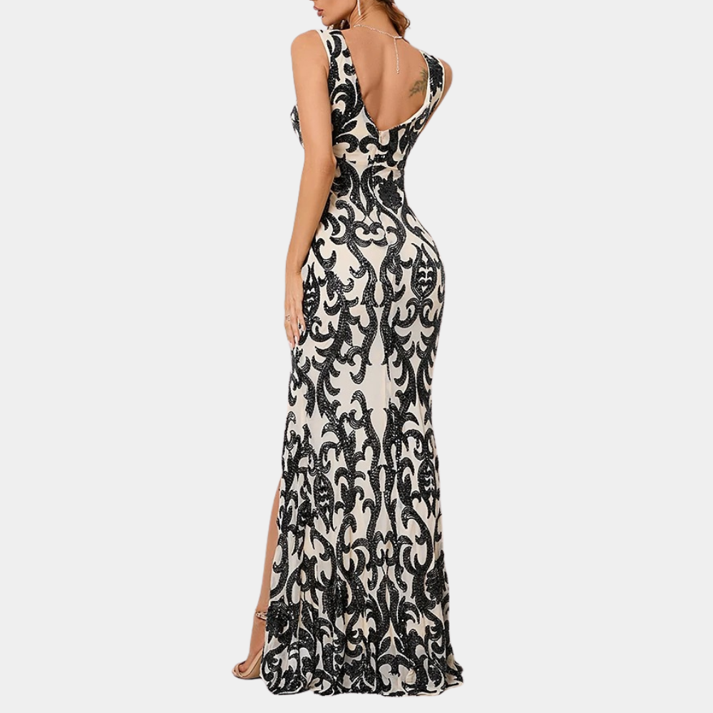 Vien - Luxurious Ladies' Dress with Lace for Summer