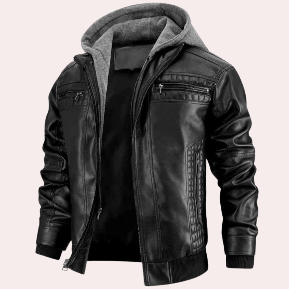 Yannick - Classic Men's Jacket with Hood for Summer