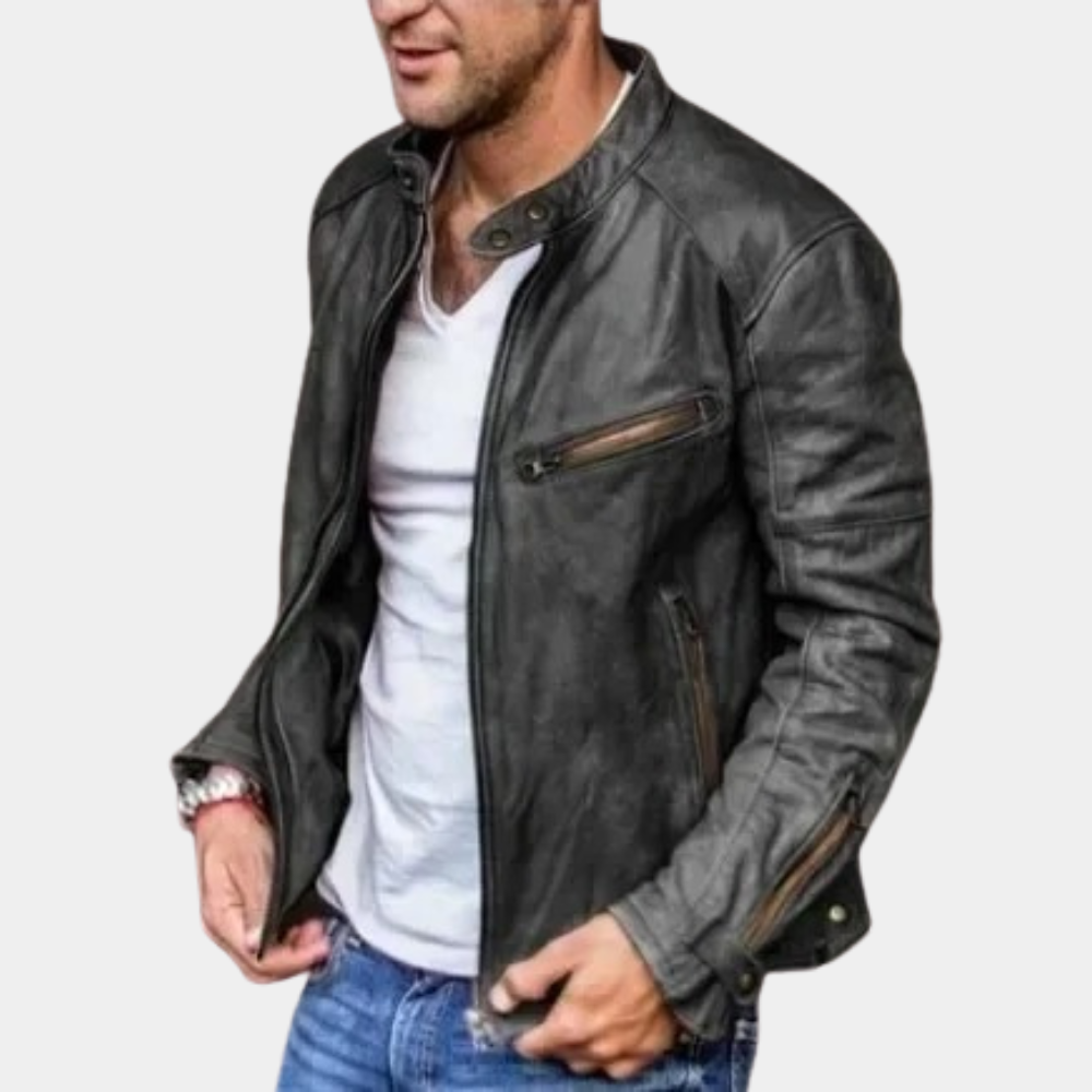 Leroy - Classic Weather-Resistant Men's Jacket for Summer