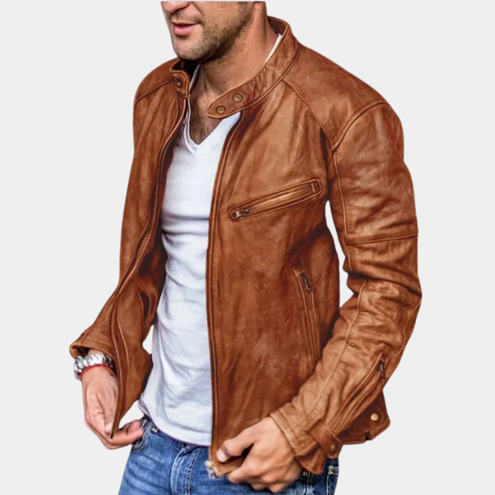 Leroy - Classic Weather-Resistant Men's Jacket for Summer