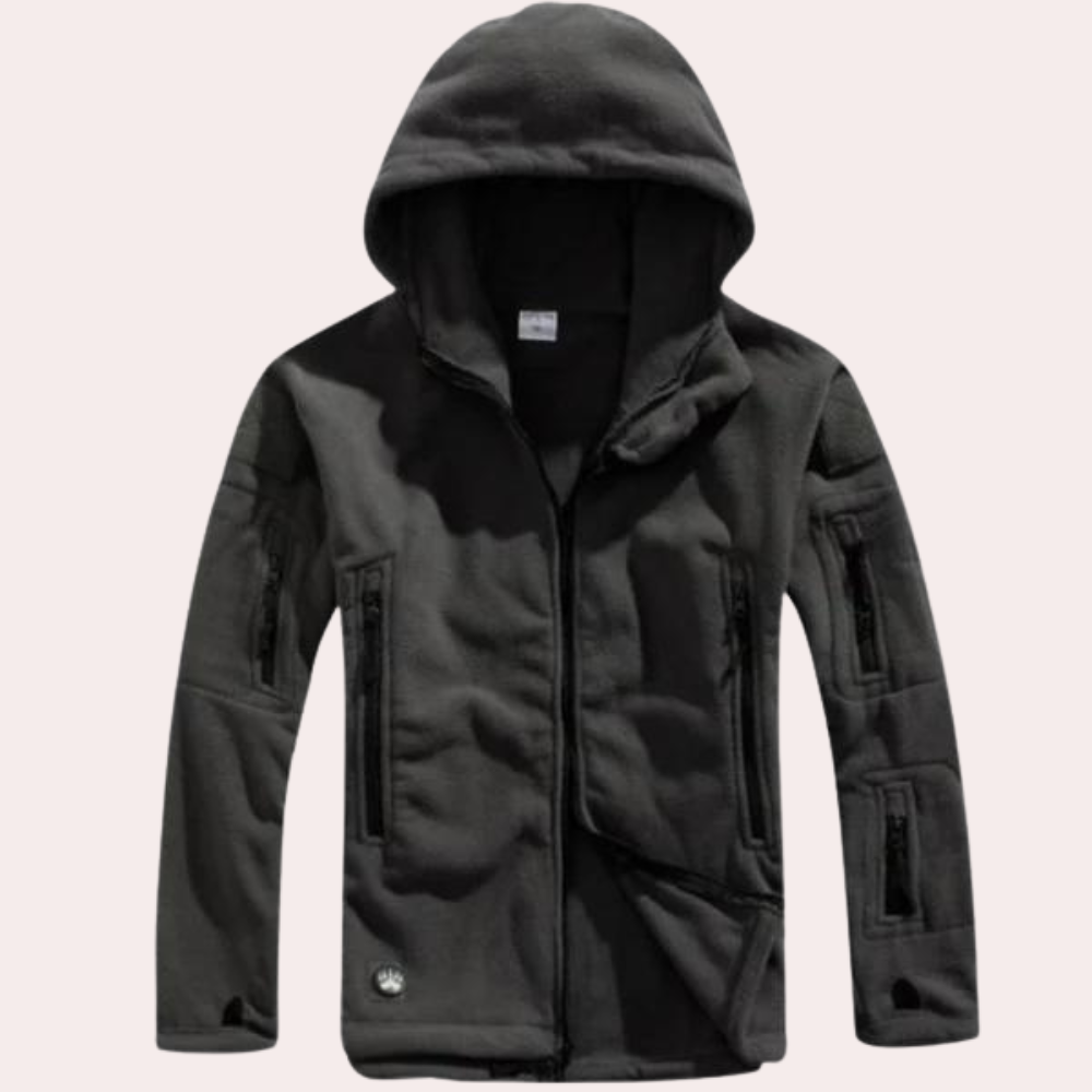 Toulouse - Lightweight fleece jacket with hood for summer