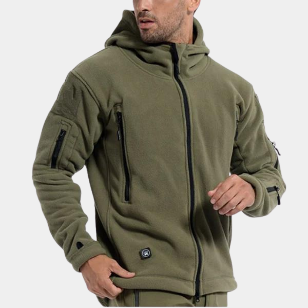 Toulouse - Lightweight fleece jacket with hood for summer