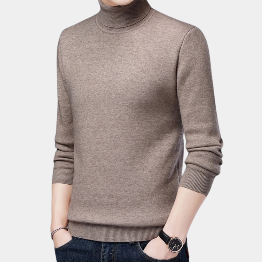 Valentin - Simple Men's Sweater with Neck