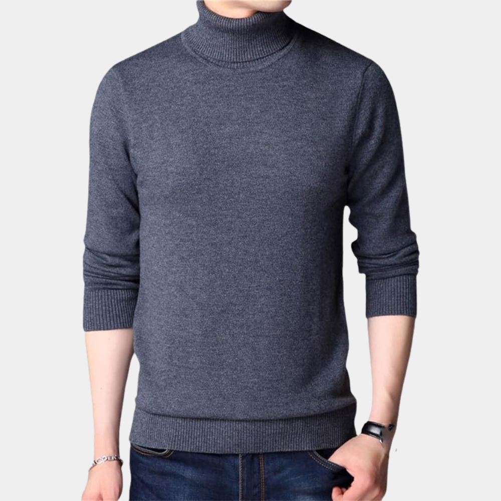Valentin - Simple Men's Sweater with Neck