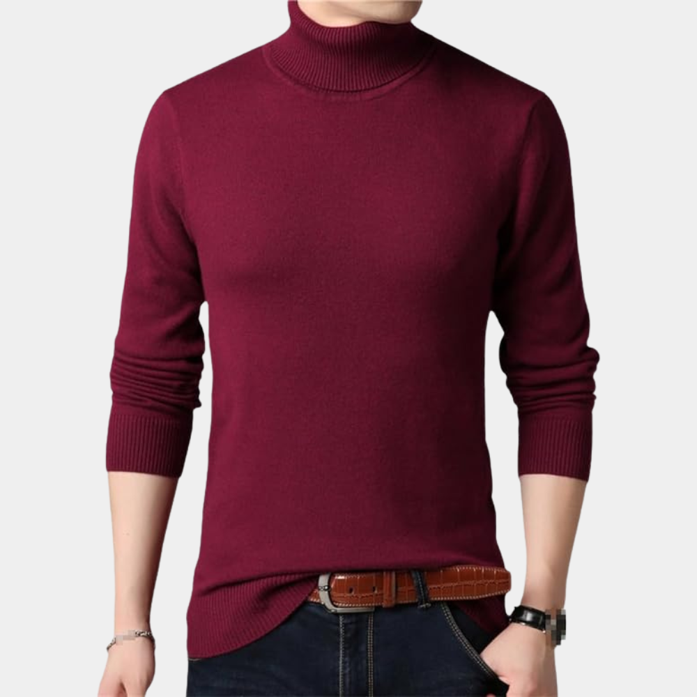 Valentin - Simple Men's Sweater with Neck