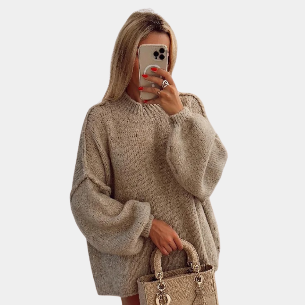 Viva - Trendy, oversized women's jumper for summer