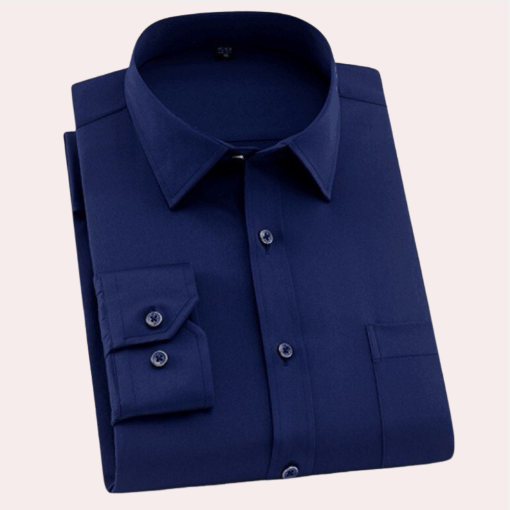 Alphonse - Classic Wrinkle-Free Summer Shirt for Men