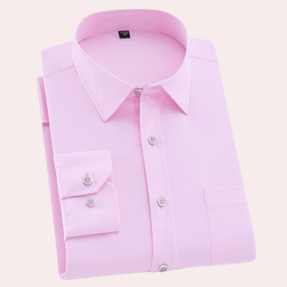 Alphonse - Classic Wrinkle-Free Summer Shirt for Men