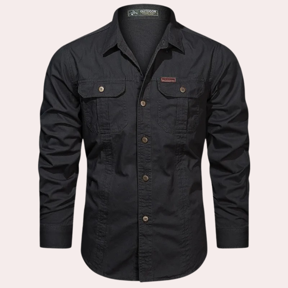 Barbeau - Casual summer outdoor shirt for men