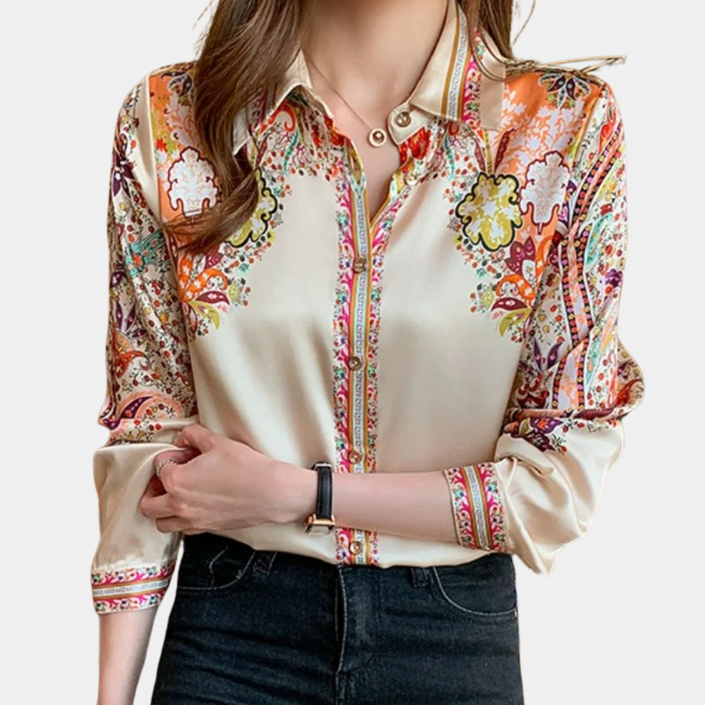 Amber - Elegant ladies' blouse for summer