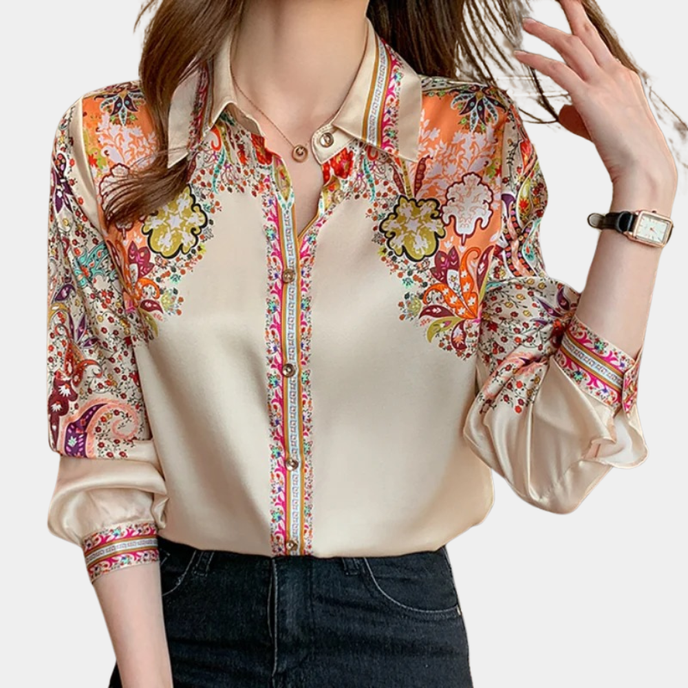 Amber - Elegant ladies' blouse for summer