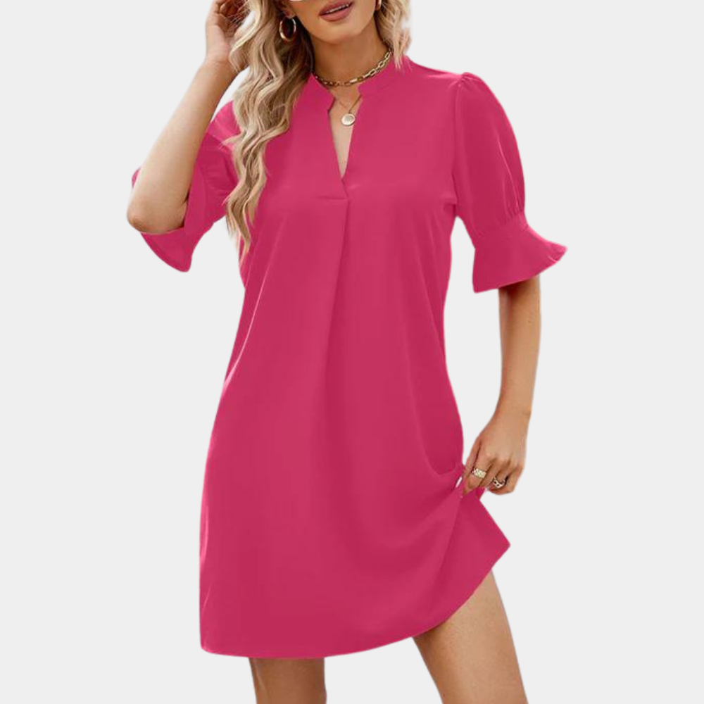 Shaniel - Elegant ladies' blouse dress for summer