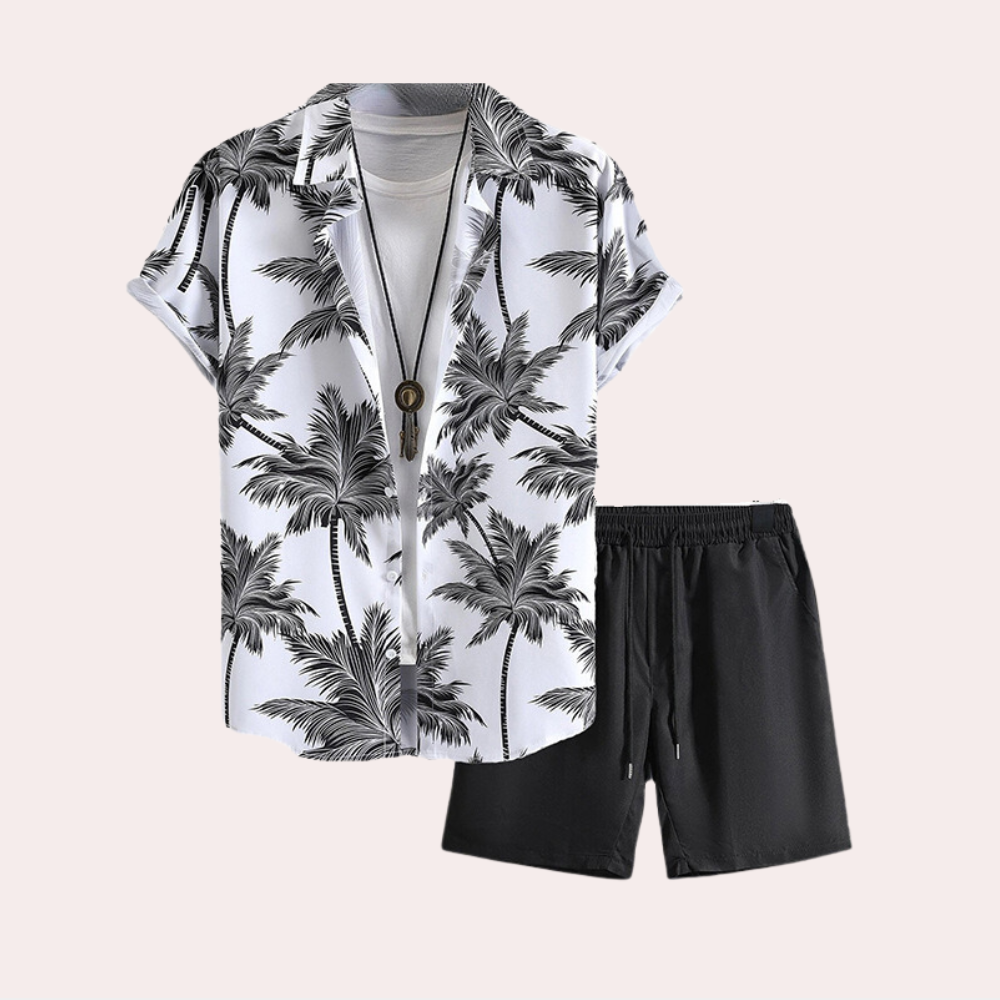 Coligny - Comfortable two-piece summer clothing set for spring and summer