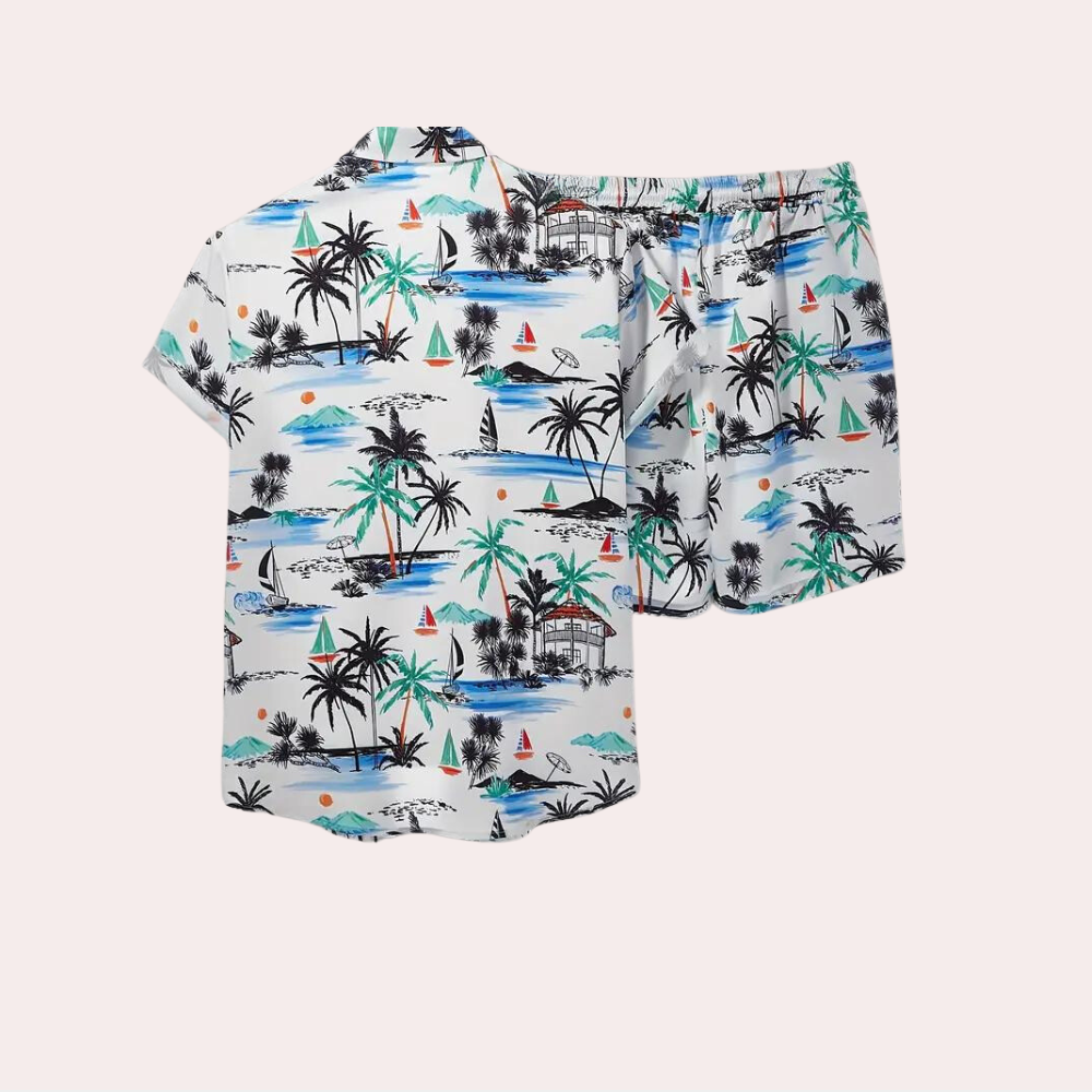 Daumier - Casual two-piece summer outfit for men - Perfect for summer