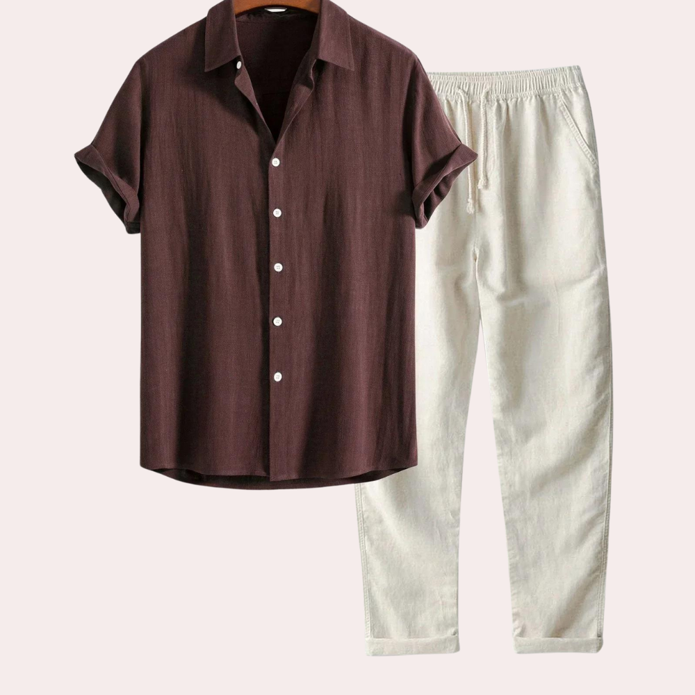Aramis - Comfortable Summer Set for Men - Perfect for Spring and Summer