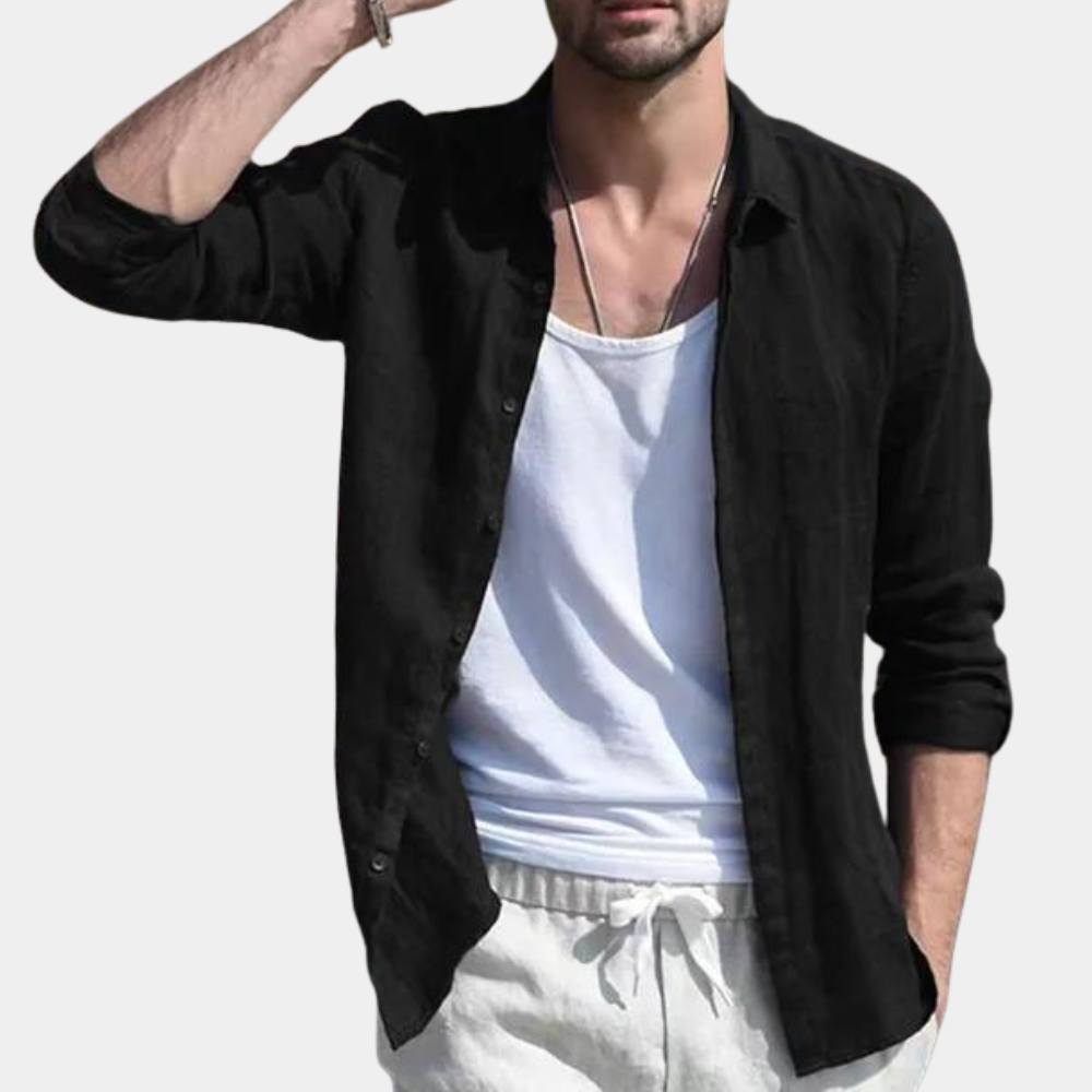 Benoit - Breathable Men's Shirt for Summer