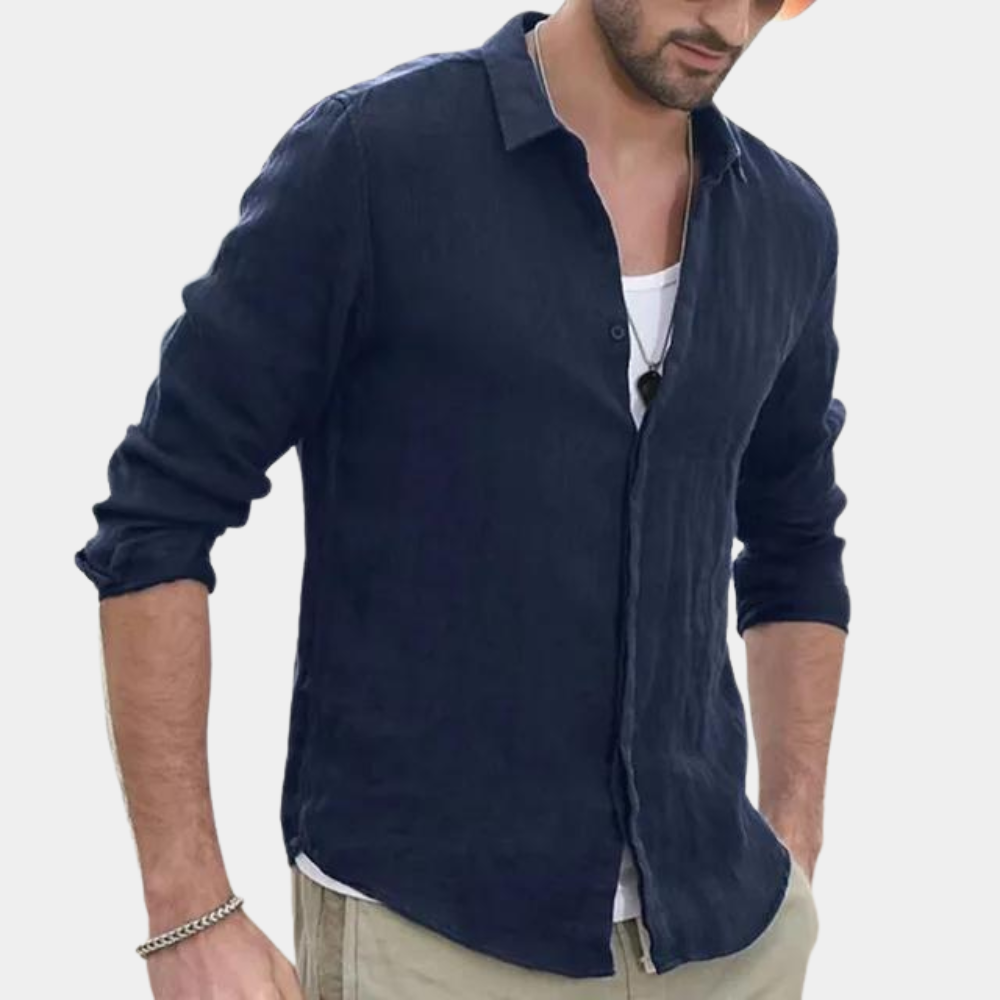 Benoit - Breathable Men's Shirt for Summer