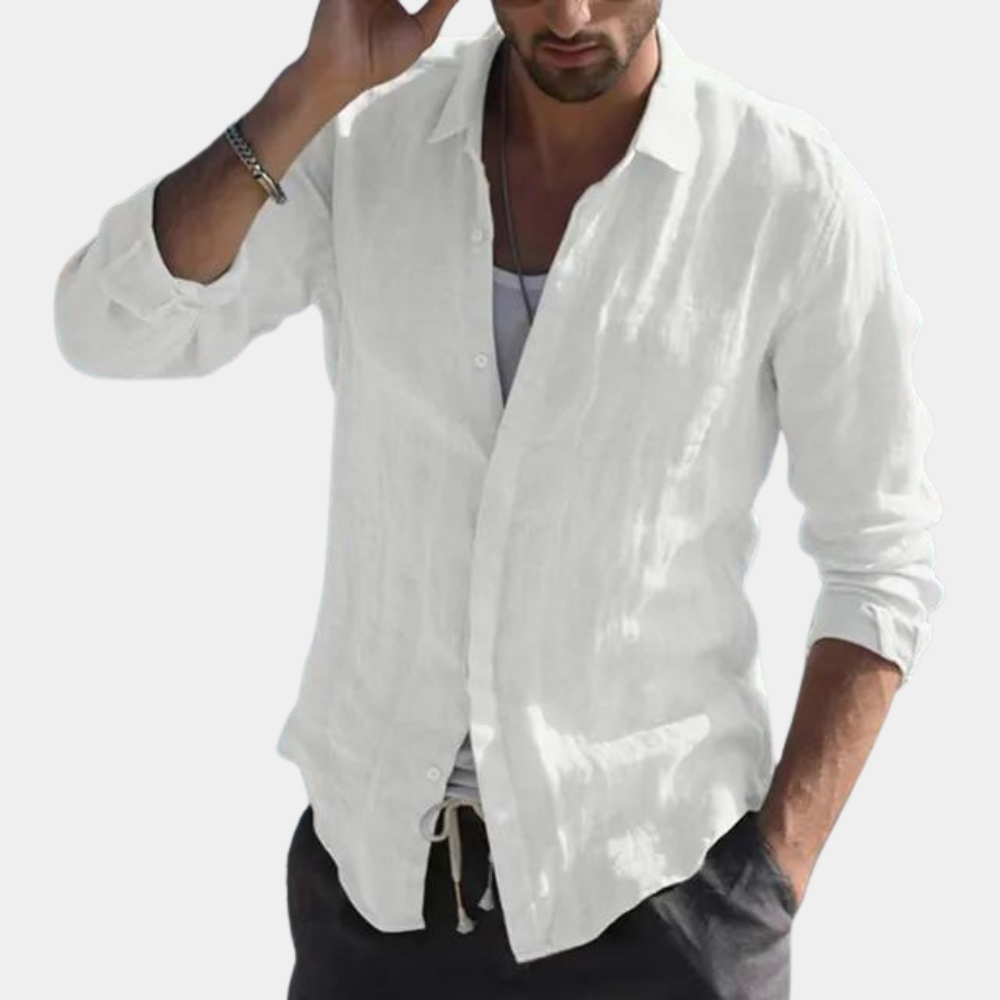 Benoit - Breathable Men's Shirt for Summer