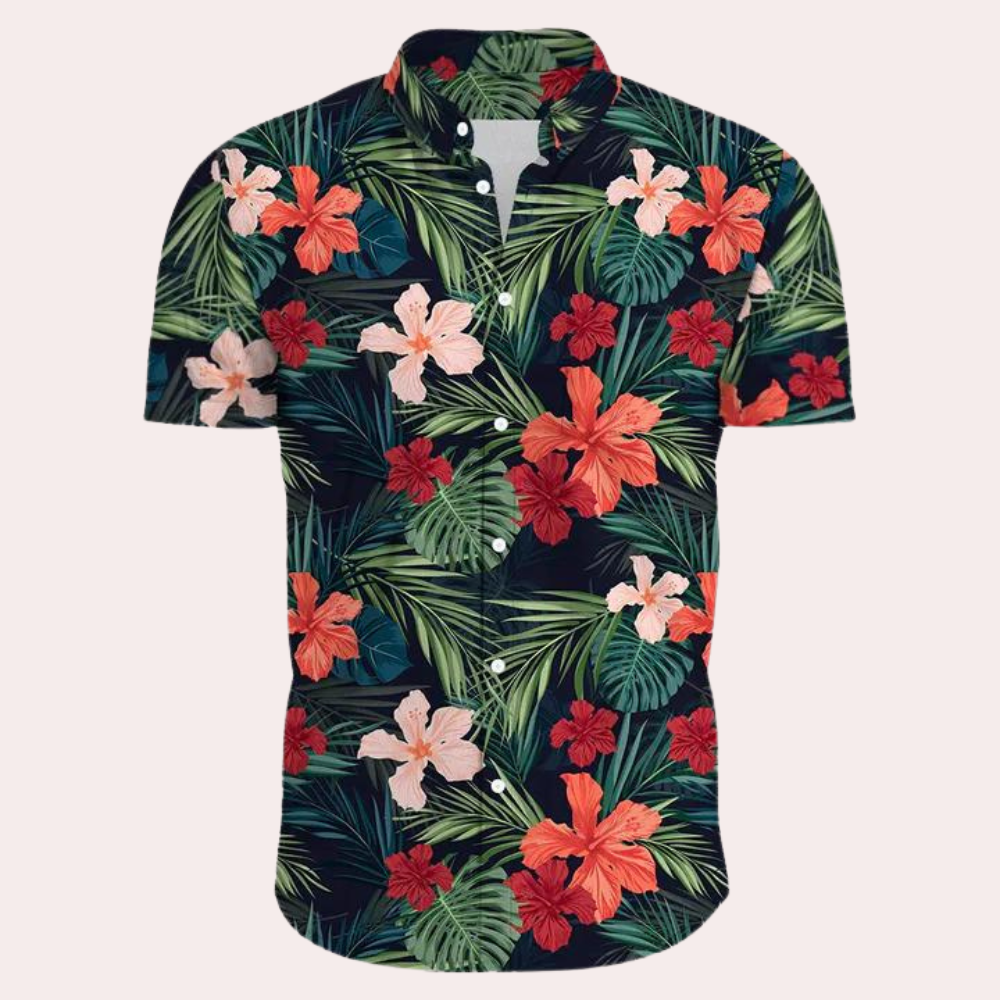 Andre - Colourful and trendy Hawaiian shirt for men for summer