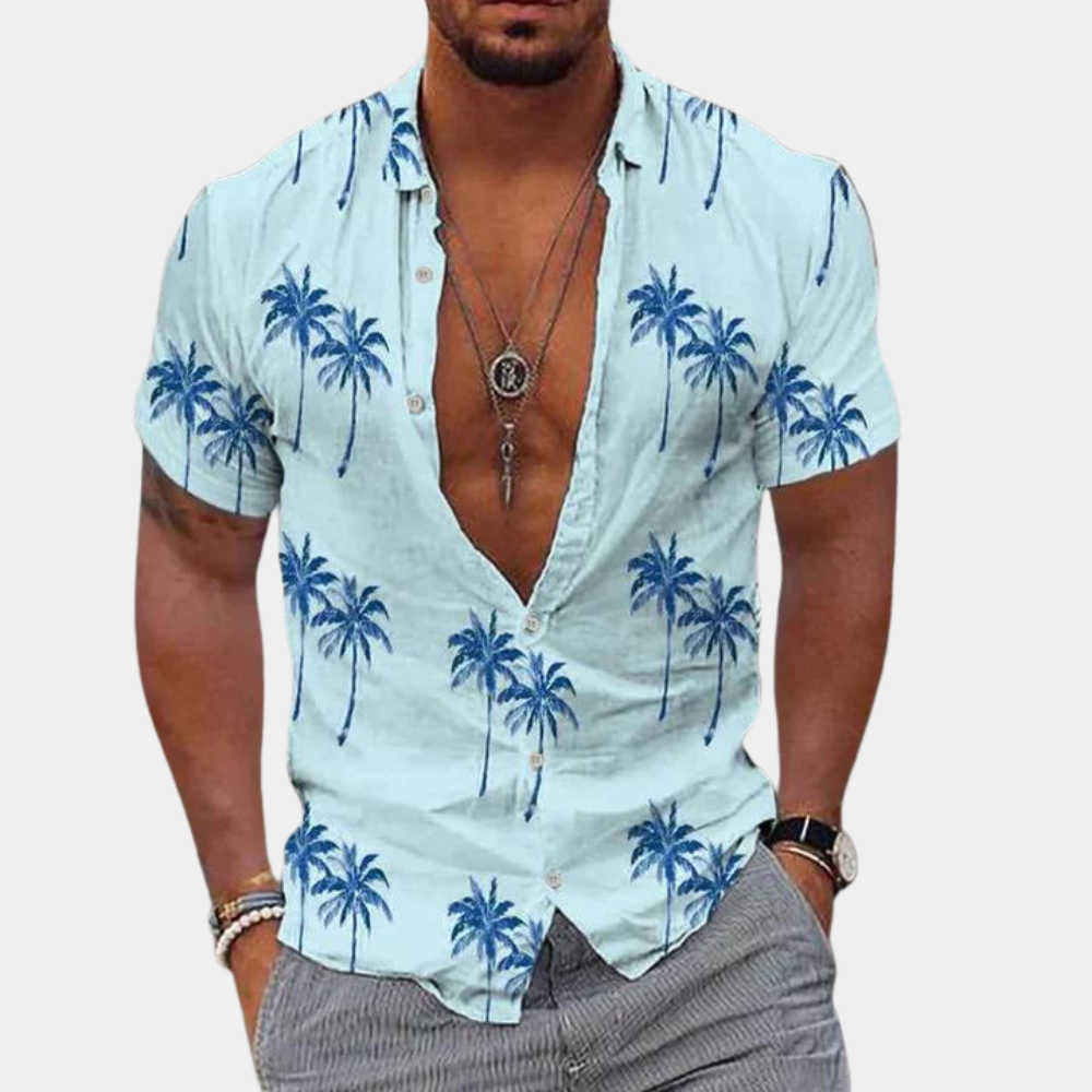 Berne - Simple Men's Shirt for Summer