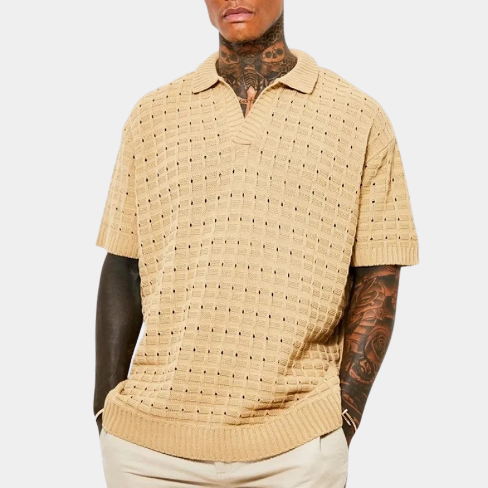 Stephan - Lightweight and breathable men's polo for summer