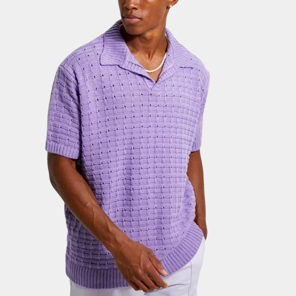 Stephan - Lightweight and breathable men's polo for summer