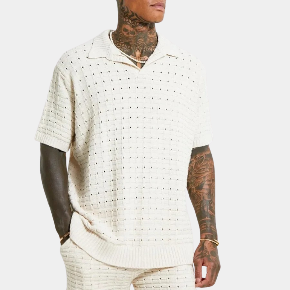 Stephan - Lightweight and breathable men's polo for summer