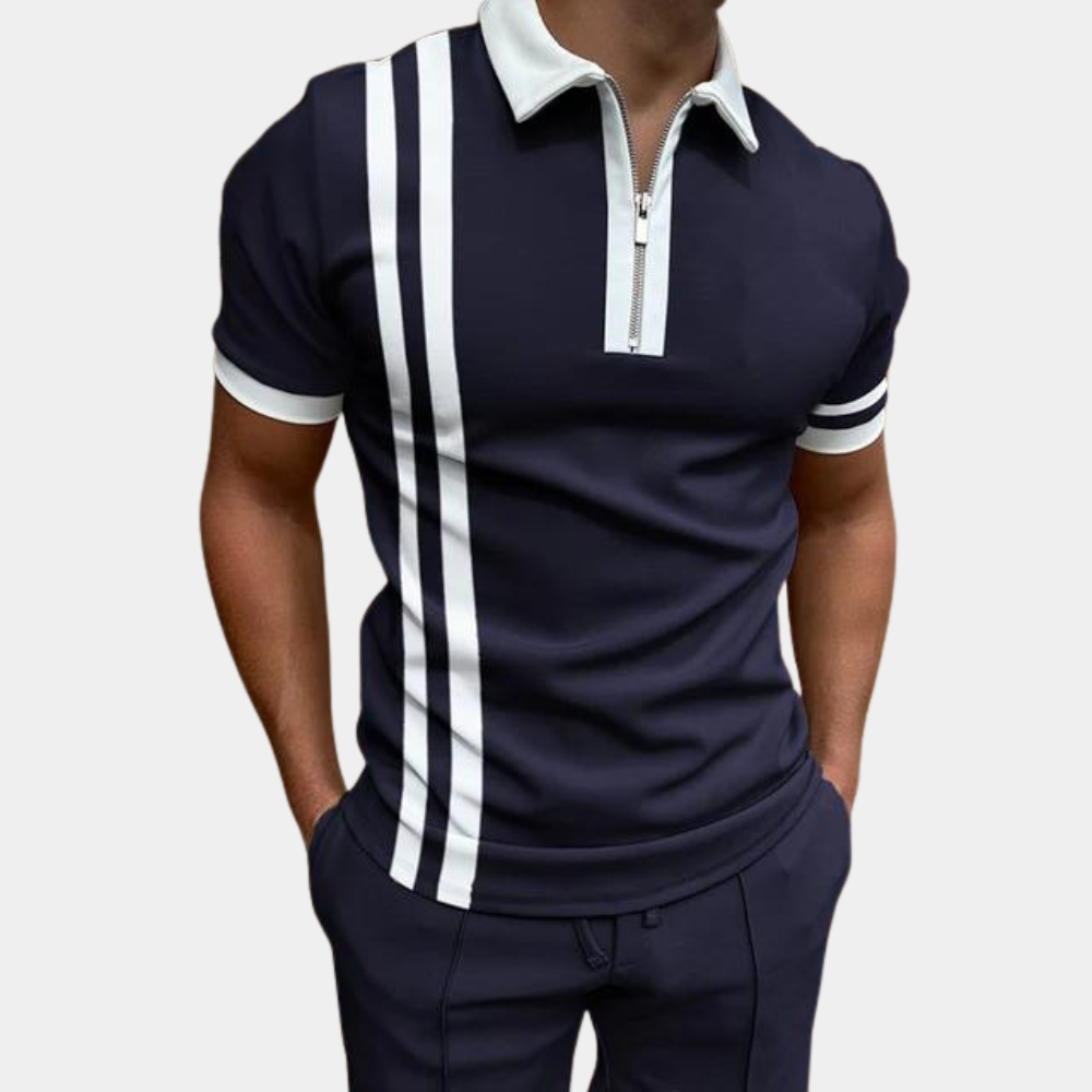 Yacine - Modern men's polo shirt for summer