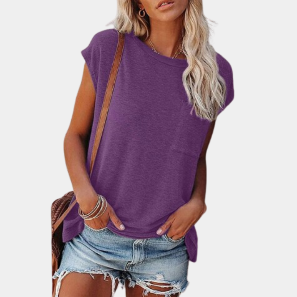 Azra - Casual Summer T-Shirt for Women - Perfect for Spring and Summer