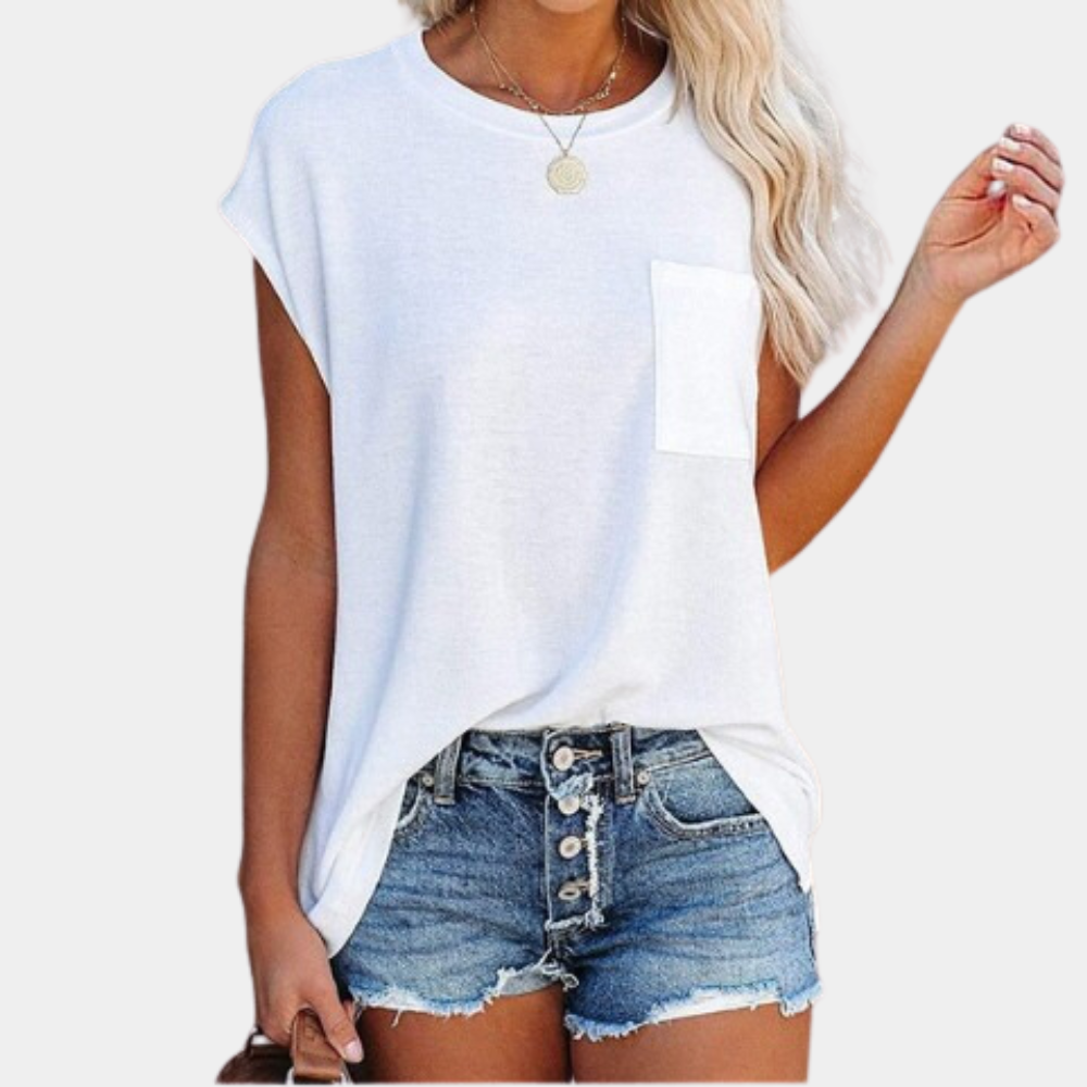 Azra - Casual Summer T-Shirt for Women - Perfect for Spring and Summer