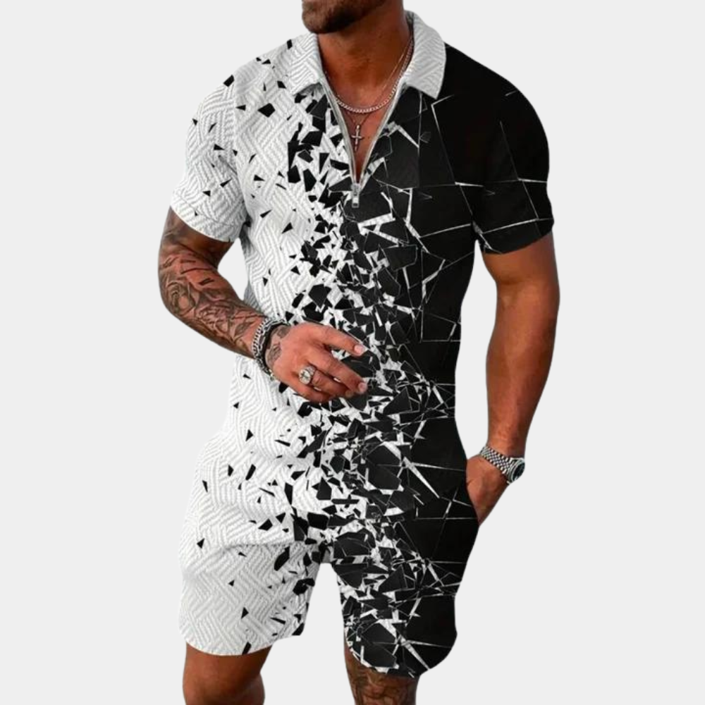 Bautiste - Comfortable and Stylish Summer Two-Piece Men's Set