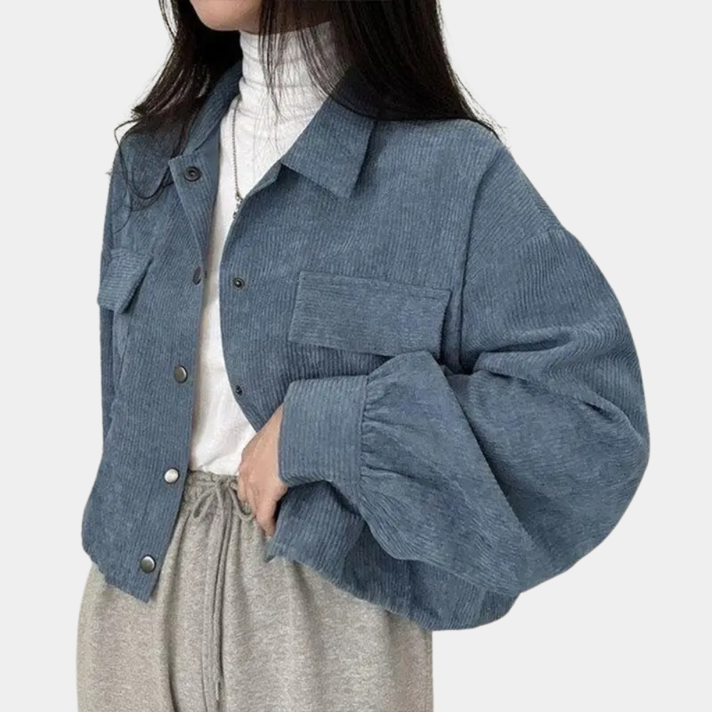 Cleena - Corduroy Summer Jacket for Women - Perfect for Spring and Summer