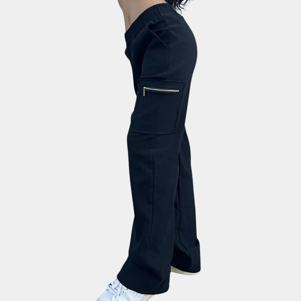 Cadenza - Elegant cargo trousers for women, perfect for summer
