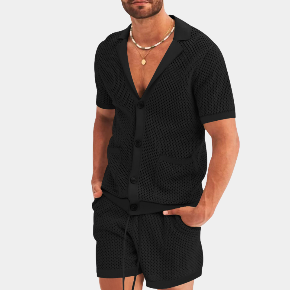 Silvano - Stylish Summer Two-Piece Men's Set