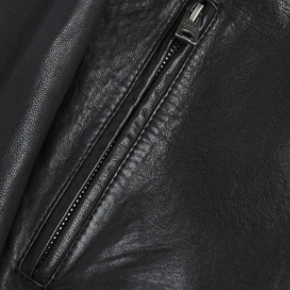 MIKEL - Leather Summer Jacket for Men