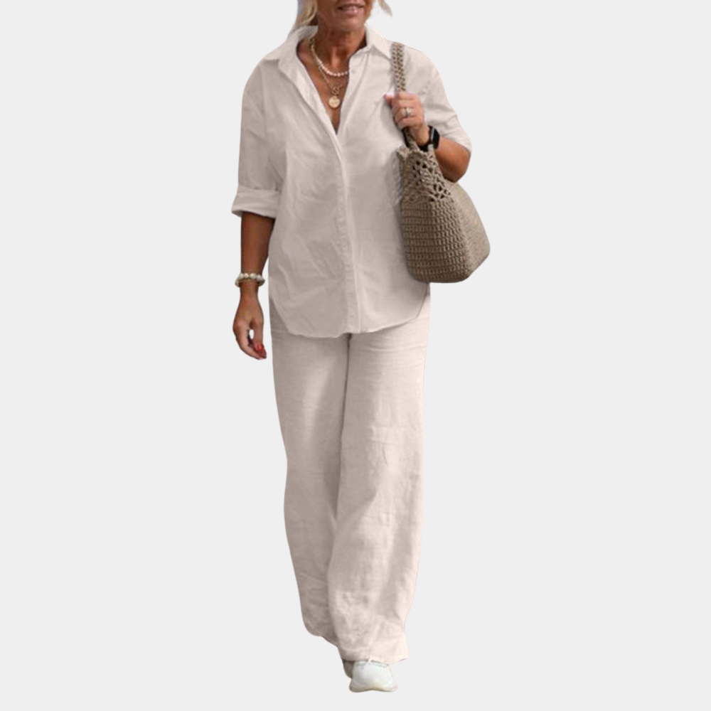 Connie - Comfortable Summer Two-Piece Women's Set