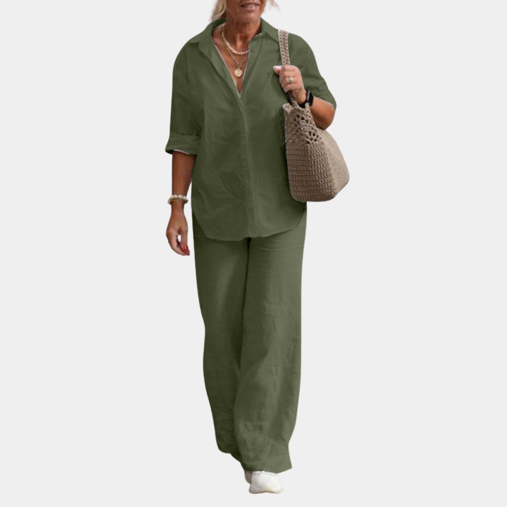 Connie - Comfortable Summer Two-Piece Women's Set