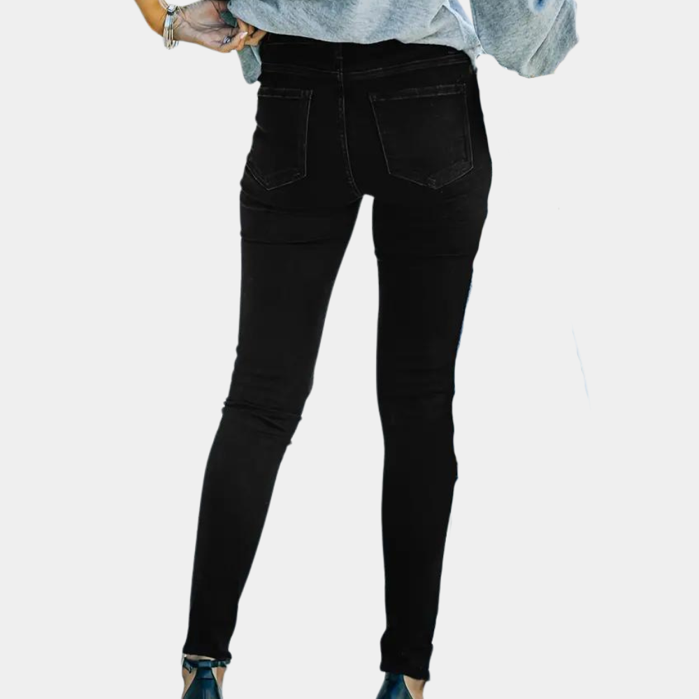 Dagnija - Skinny casual jeans for women - Summer style