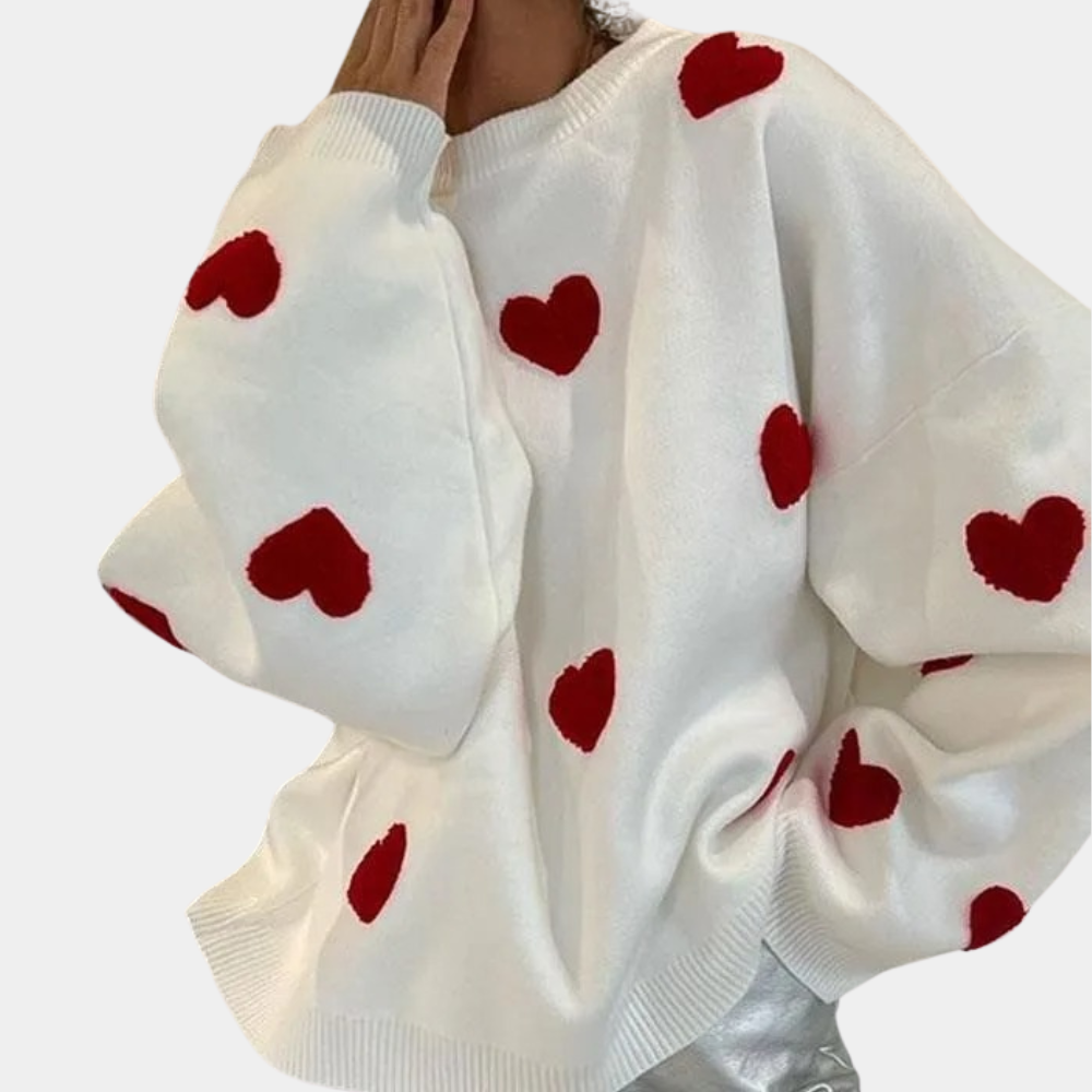 Sonata - Elegant knitted women's sweater for summer