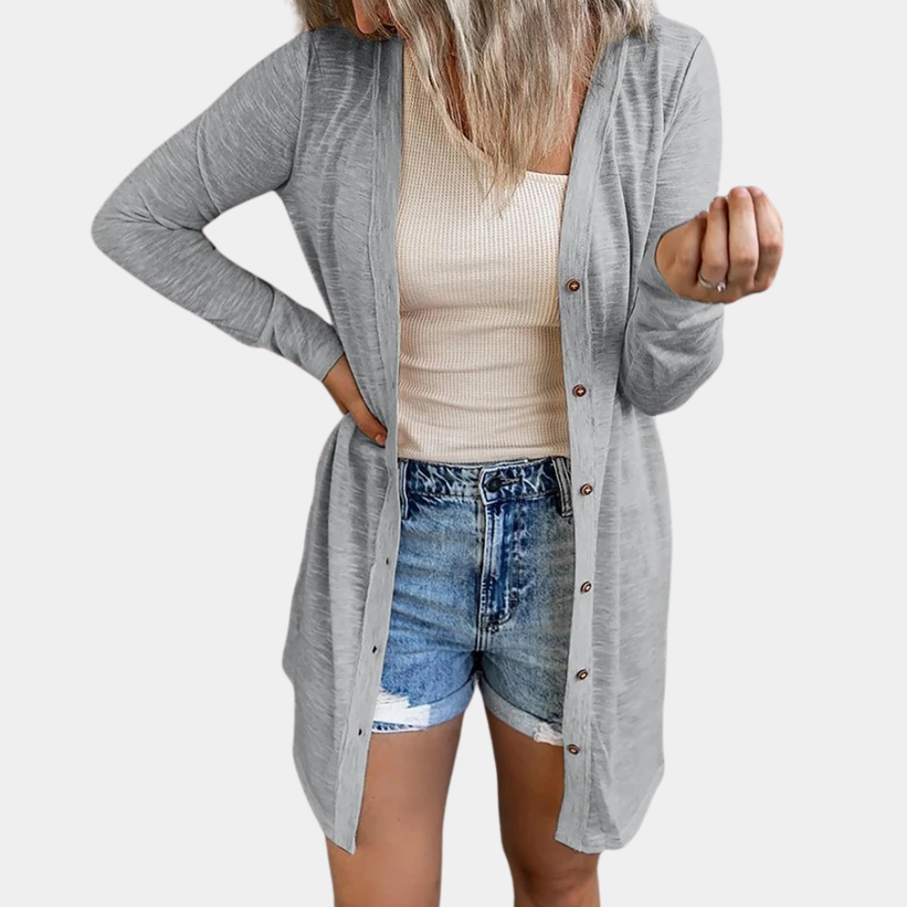 Aiga - Simple Ladies' Cardigan for Summer
