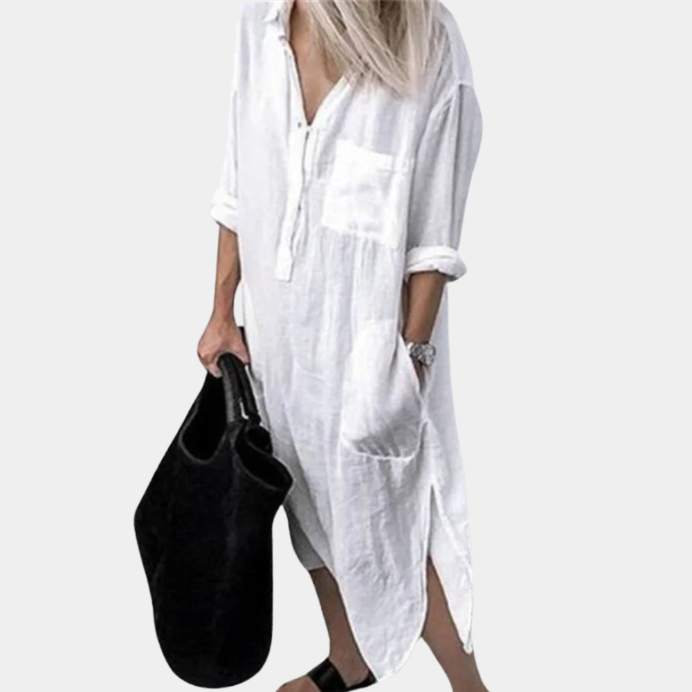 Andra - Stylish and Comfortable Long Summer Dress for Women