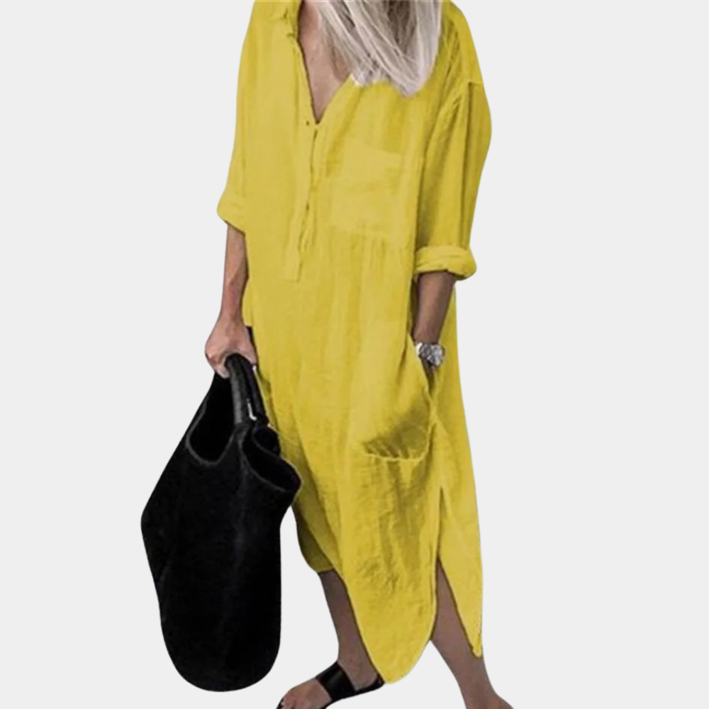 Andra - Stylish and Comfortable Long Summer Dress for Women