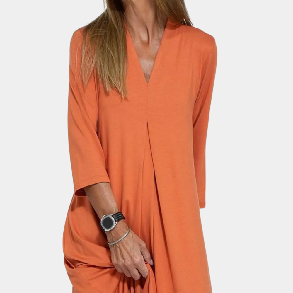 Aline - Stylish Long Ladies' Dress for Summer