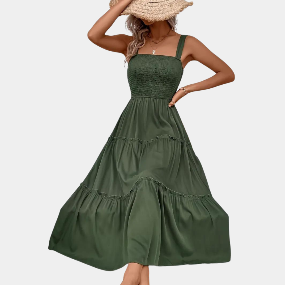 Casual breathable women's dress for summer