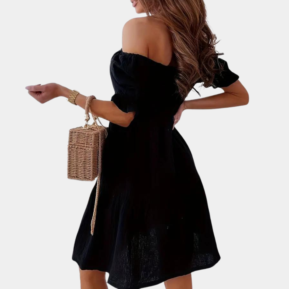 Casual Off-Shoulder Summer Dress for Women